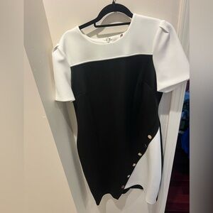 Tommy Hilfiger Black and White Dress